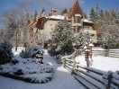 Winter view, Hotel «Perlyna Karpat»