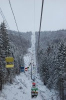 Ski rope tow, Hotel «Perlyna Karpat»